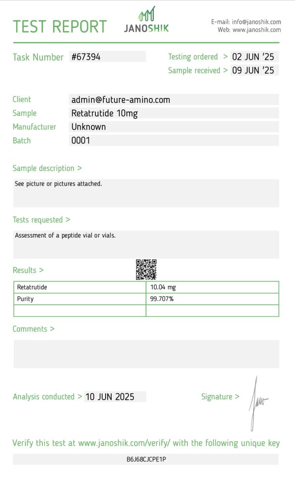Retatrutide 10mg - Image 3